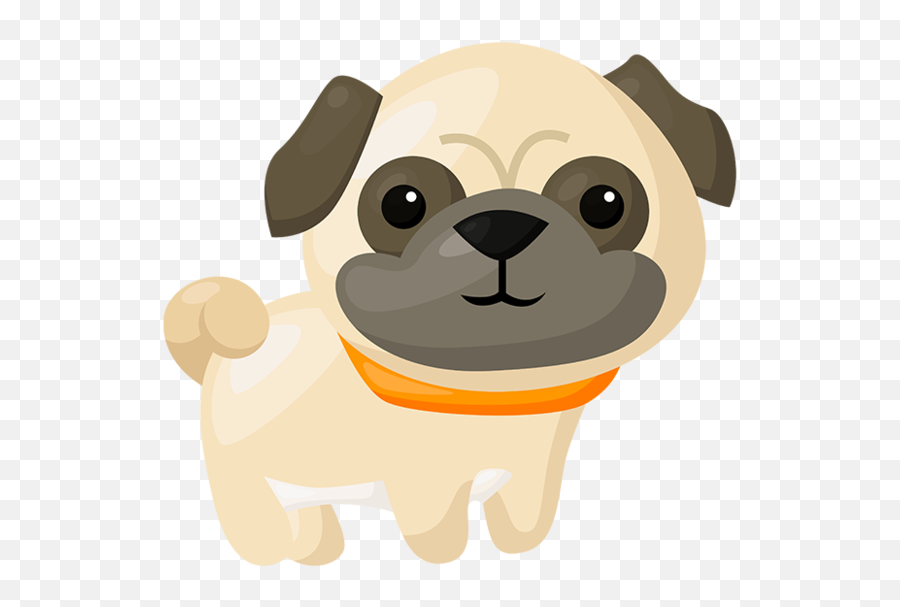 Dog Dog Pug Nose Clipart - Dog Clipart Animals Clip Art Happy Emoji,Nose Clipart
