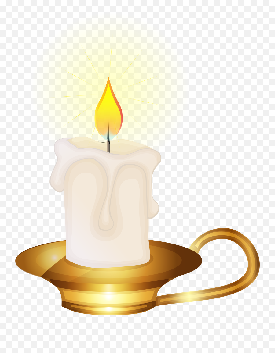 Clip Art Transparent Background Candle - Candle Clipart Png Emoji,Kwanzaa Clipart