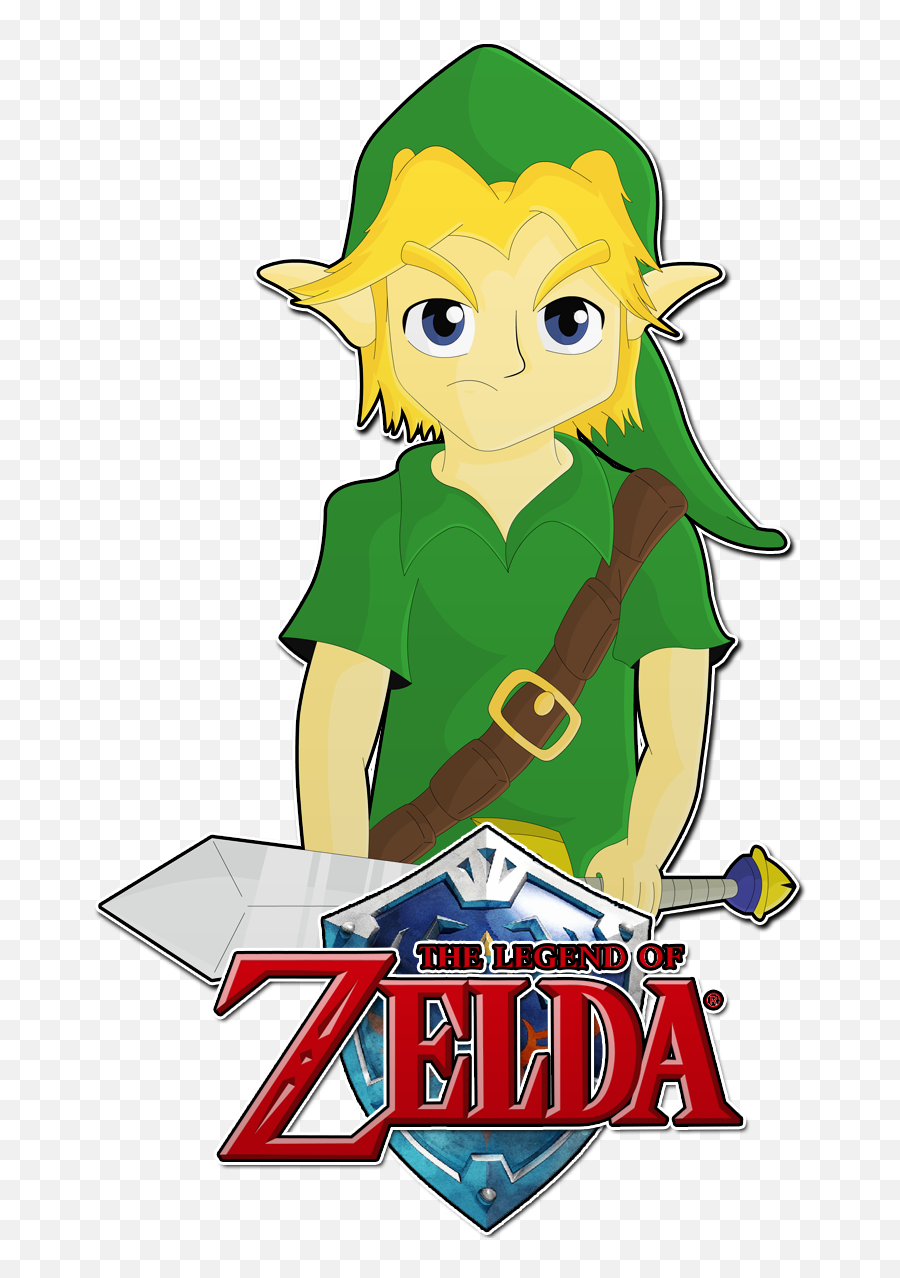 The Legend Of Zelda Logo - Fictional Character Emoji,Zelda Logo