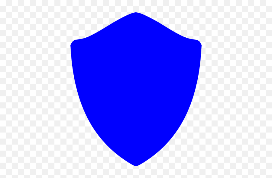 Blue Shield Icon - Vertical Emoji,Shield Transparent