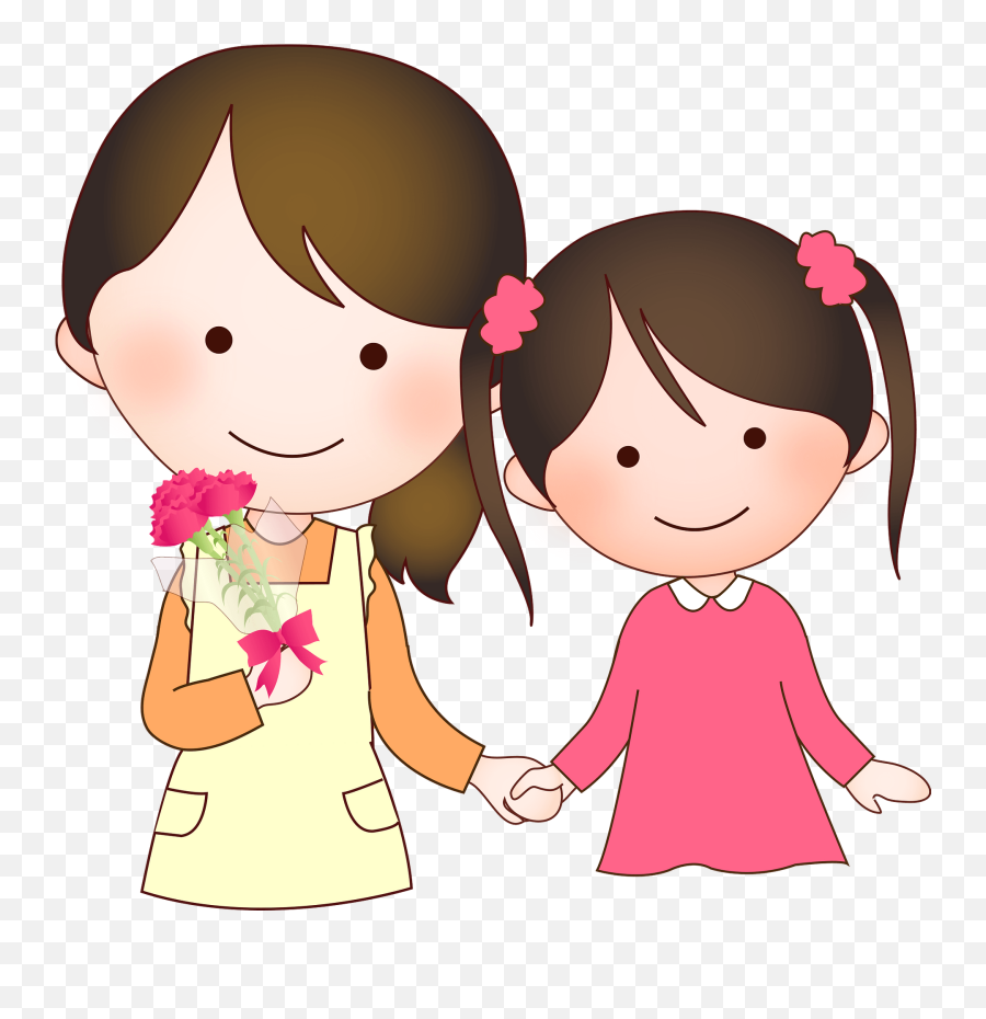 Mothers Day Gift From Daughter Clipart Free Download - Holding Hands Emoji,Mothers Day Clipart Free