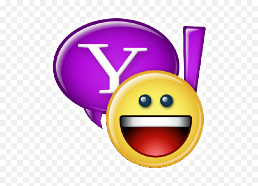 Download Yahoo Messenger - Yahoo Messenger Logo Png Png Yahoo Messenger Icon Png Emoji,Messenger Logo