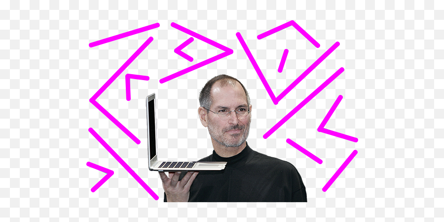 The Apple Story Is An Education Story - Transparent Background Steve Jobs Png Emoji,Steve Jobs Png