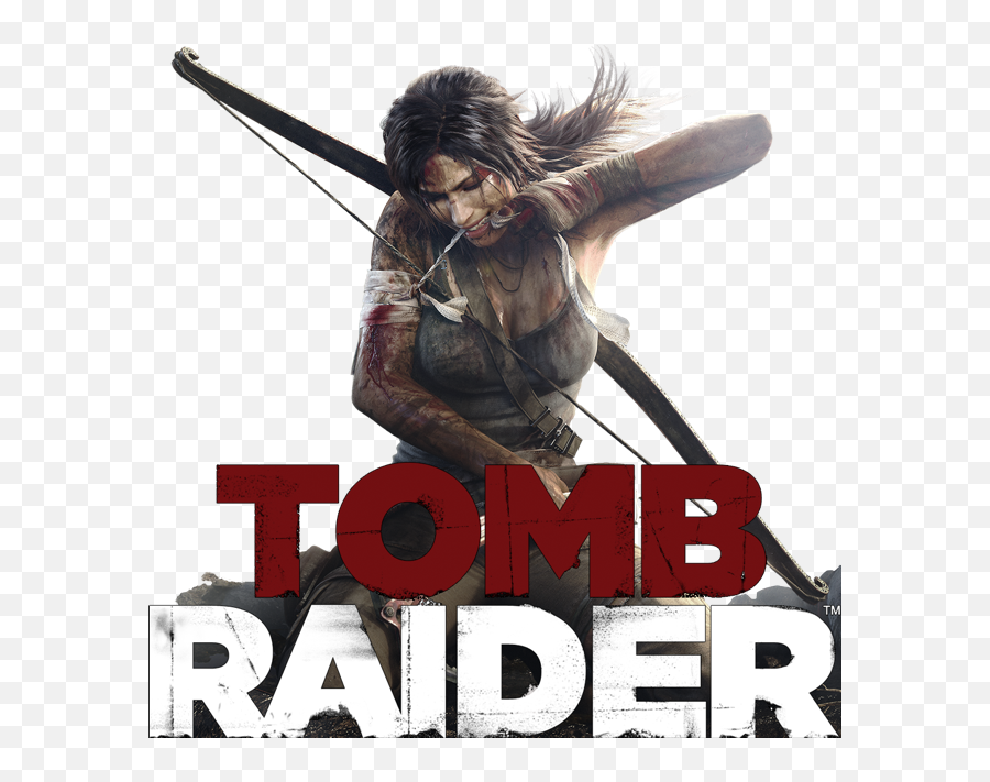 Tomb Raider Emoji,Tomb Raider Logo Png