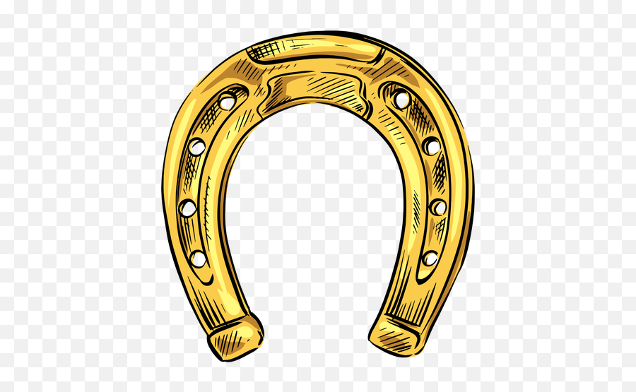 Vector Gold Horseshoe Png Clipart - Herradura De Oro Png Emoji,Horseshoe Png
