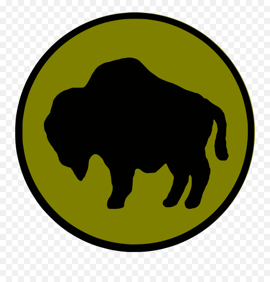 92nd Infantry Division States Emoji,Buffalo Soldiers Logo