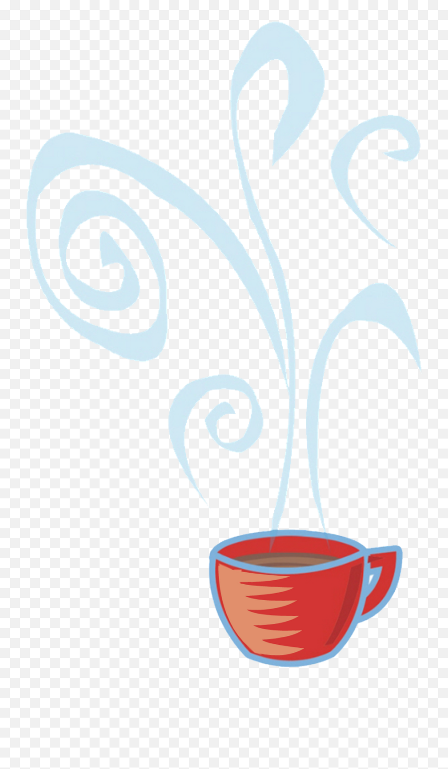 Cup Clipart Hot Chocolate Mug - Clip Art Transparent Steam Clipart Image Swirly Steam Emoji,Cup Clipart