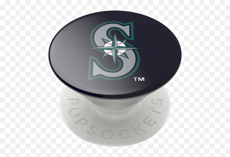 Popsockets Swappable Licensed Mlb Popgrip - Seattle Emoji,Mariners Logo Png