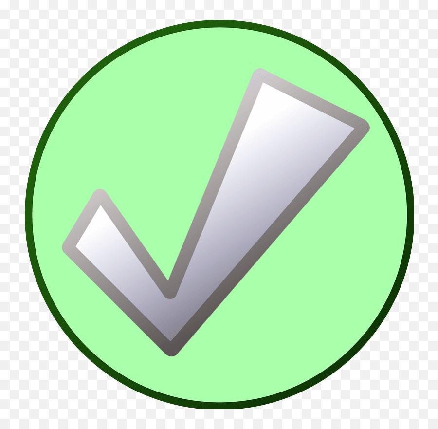 Check Mark Clipart - Clipartworld Emoji,Green Check Mark Transparent