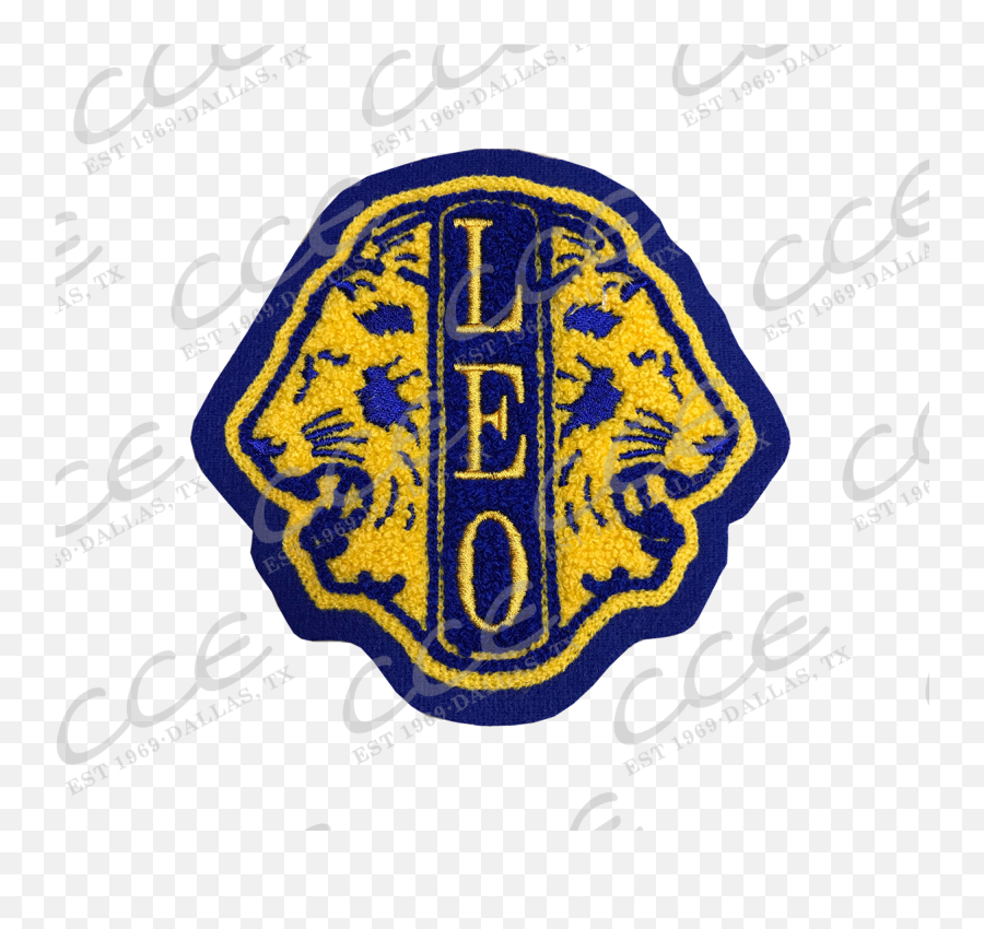 Leo Club Sleeve Patch - Emblem Clipart Full Size Clipart Emoji,Leos Logo
