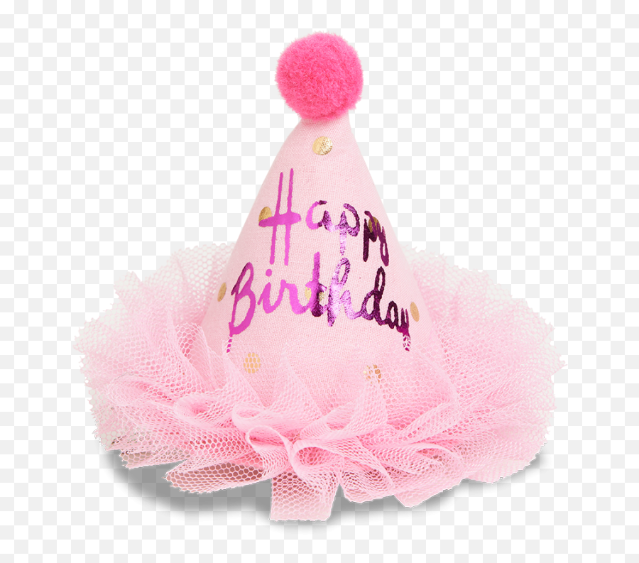 Birthday Hat Transparent Png Birthday Hat Birthday Hat - Transparent Pink Birthday Hat Png Emoji,Party Hat Png