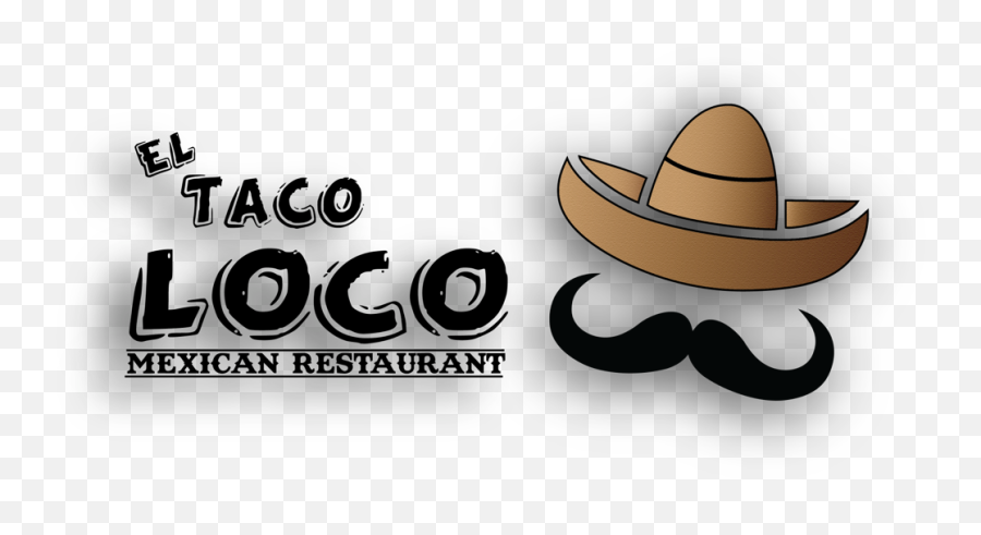 El Taco Loco - Mexican Restaurant Emoji,Sun Restaurant Logo