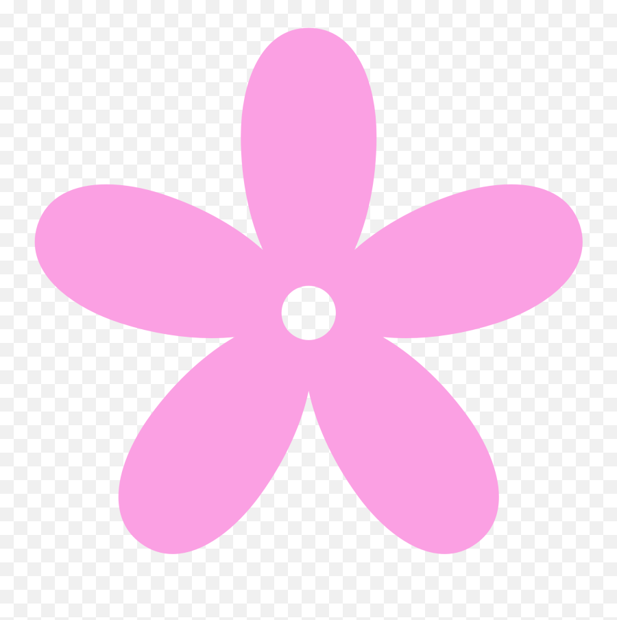 Lavender Flower Clip Art Retro 8 Color - Clipart Flor Lilás Png Emoji,Lavender Clipart