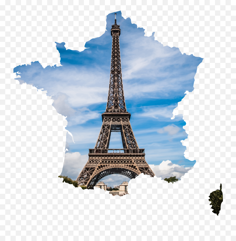 Eiffel Tower Clipart Famous Building - Eiffel Tower Emoji,Eiffel Tower Png