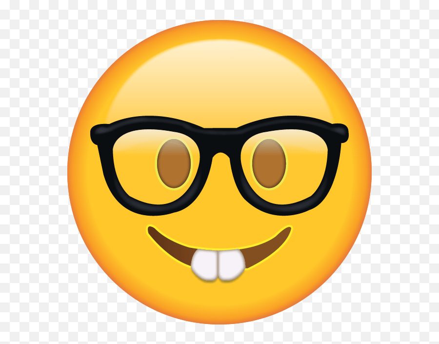 Sunglasses Geek Transparent Png - Stickpng Nerd Emoji,Sunglasses Transparent Background