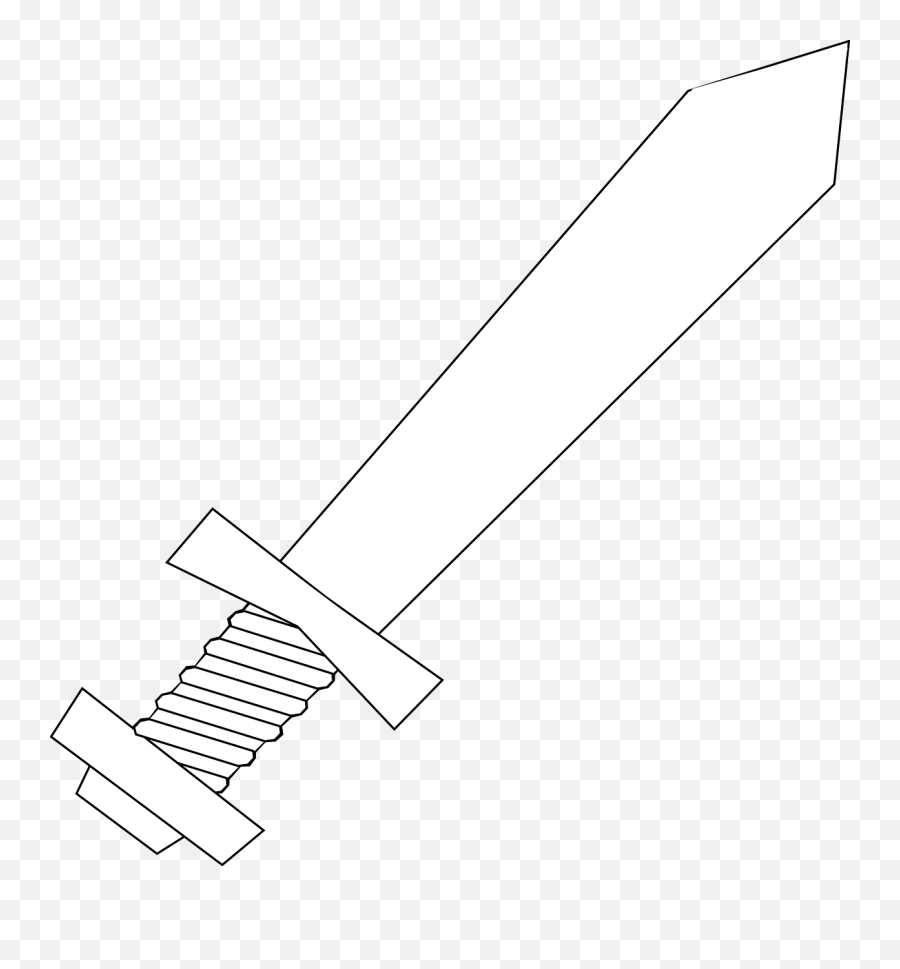 White Sword Png Clipart Transparent - White Sword Clipart Emoji,Sword Png