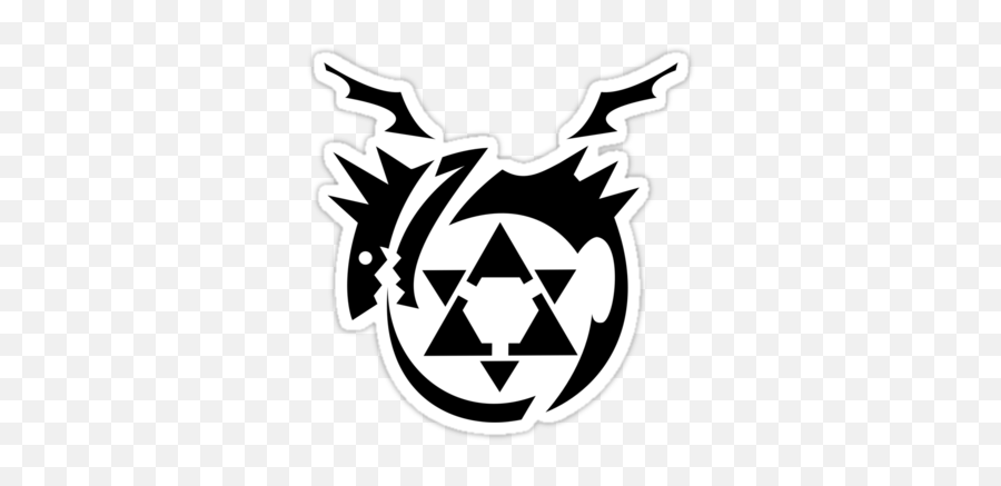 Full Metal Alchemist Logo Homunculus - Art Fullmetal Alchemist Symbole Emoji,Fullmetal Alchemist Logo