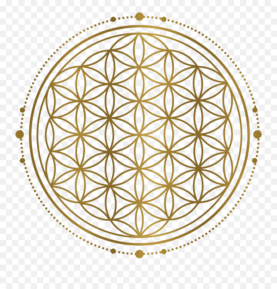 Sacred Geometry Hd - Flower Of Life Vecctor Emoji,Sacred Geometry Png