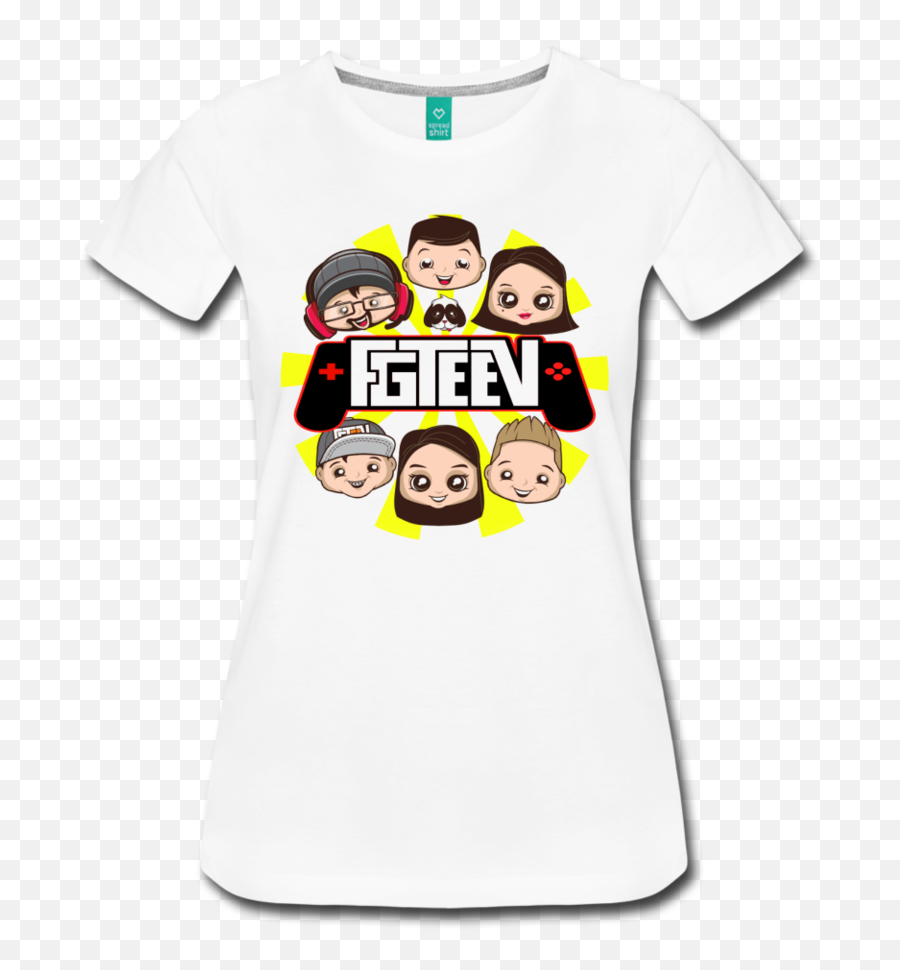 Fgteev Controller Family Logo T - Shirt Womens Fgteev Logo Emoji,Controller Logo