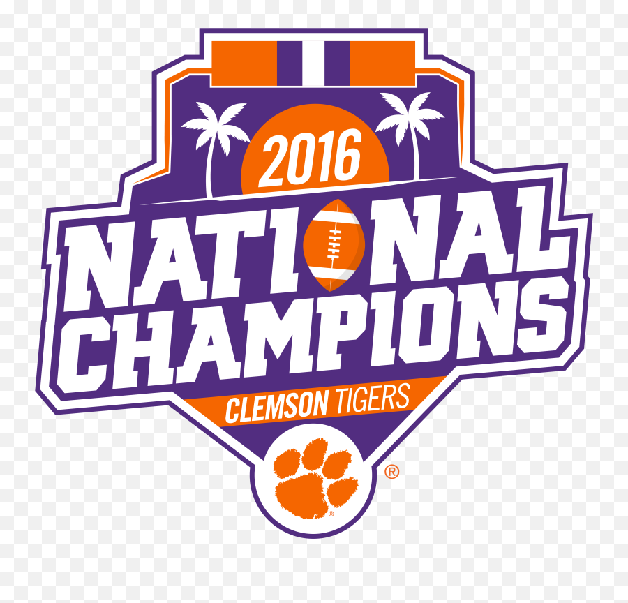 Clemson Tigers Official Athletics Site - Clemson Football National Champions Logo Emoji,Clemson Logo