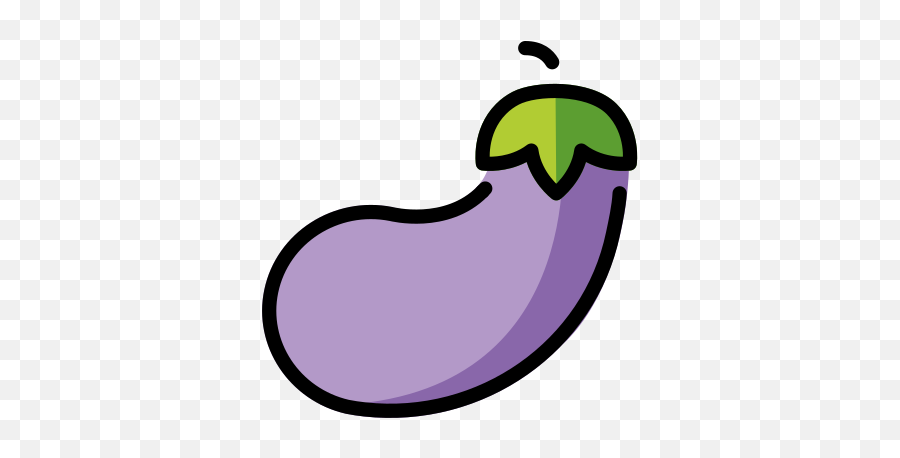 Eggplant Emoji - Berenjena Emoji,Eggplant Emoji Transparent