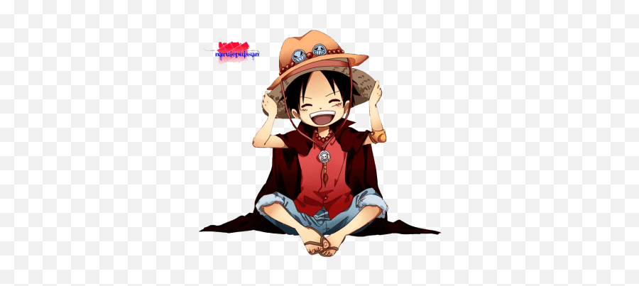 One Piece Emoji,Luffy Png