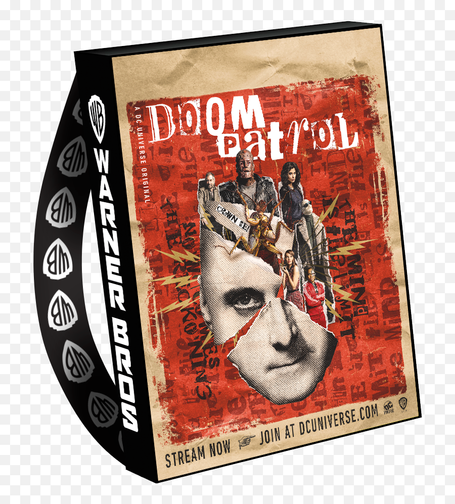 Doom Patrol Sdcc 2019 Bag - Doom Patrol Emoji,Doom Patrol Logo
