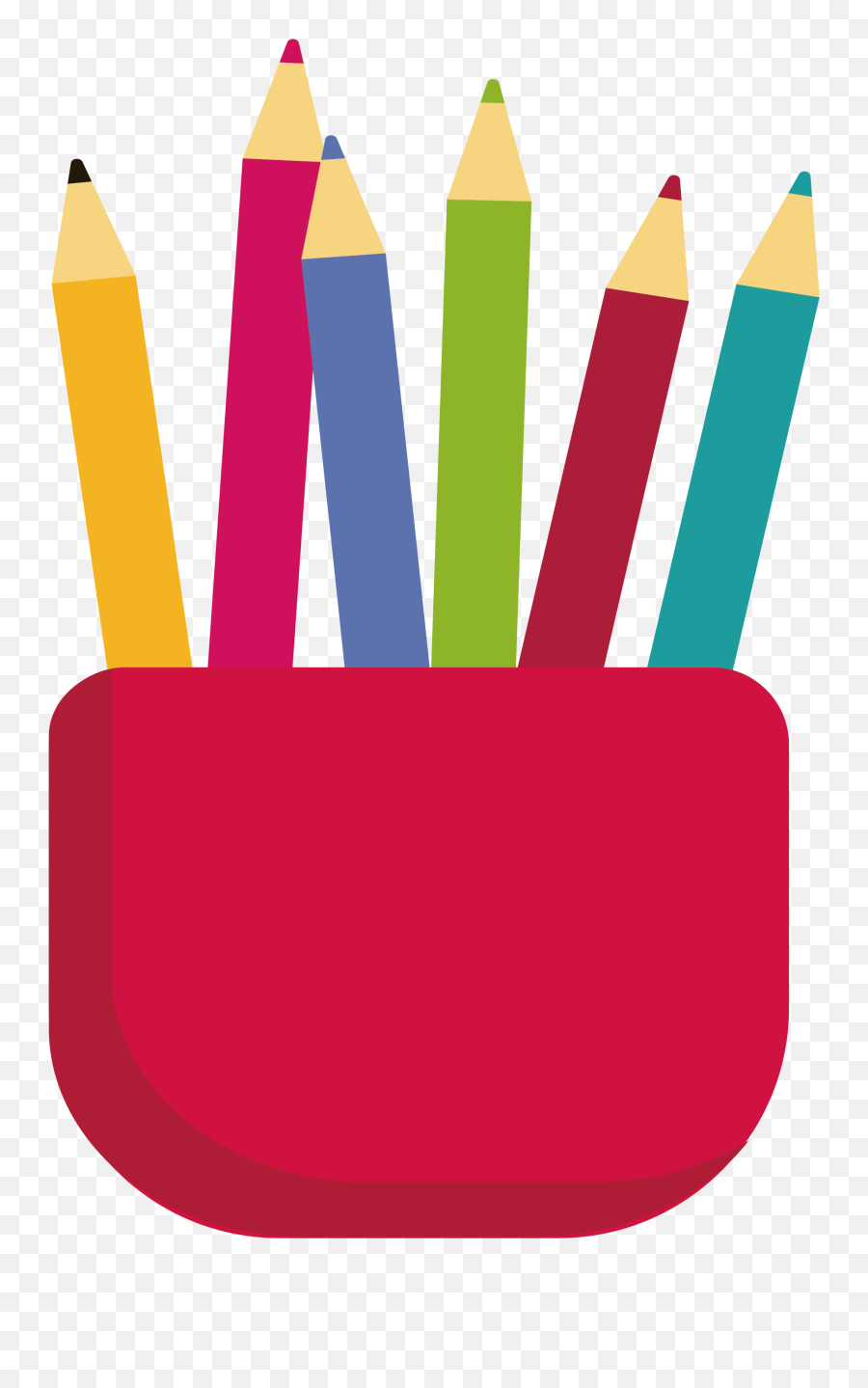 Pencil Clipart Container Pencil - Horizontal Emoji,Pencil Clipart