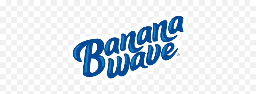 Banana Wave - Nondairy Banana Milk Banana Wave Logo Emoji,Wave Logo