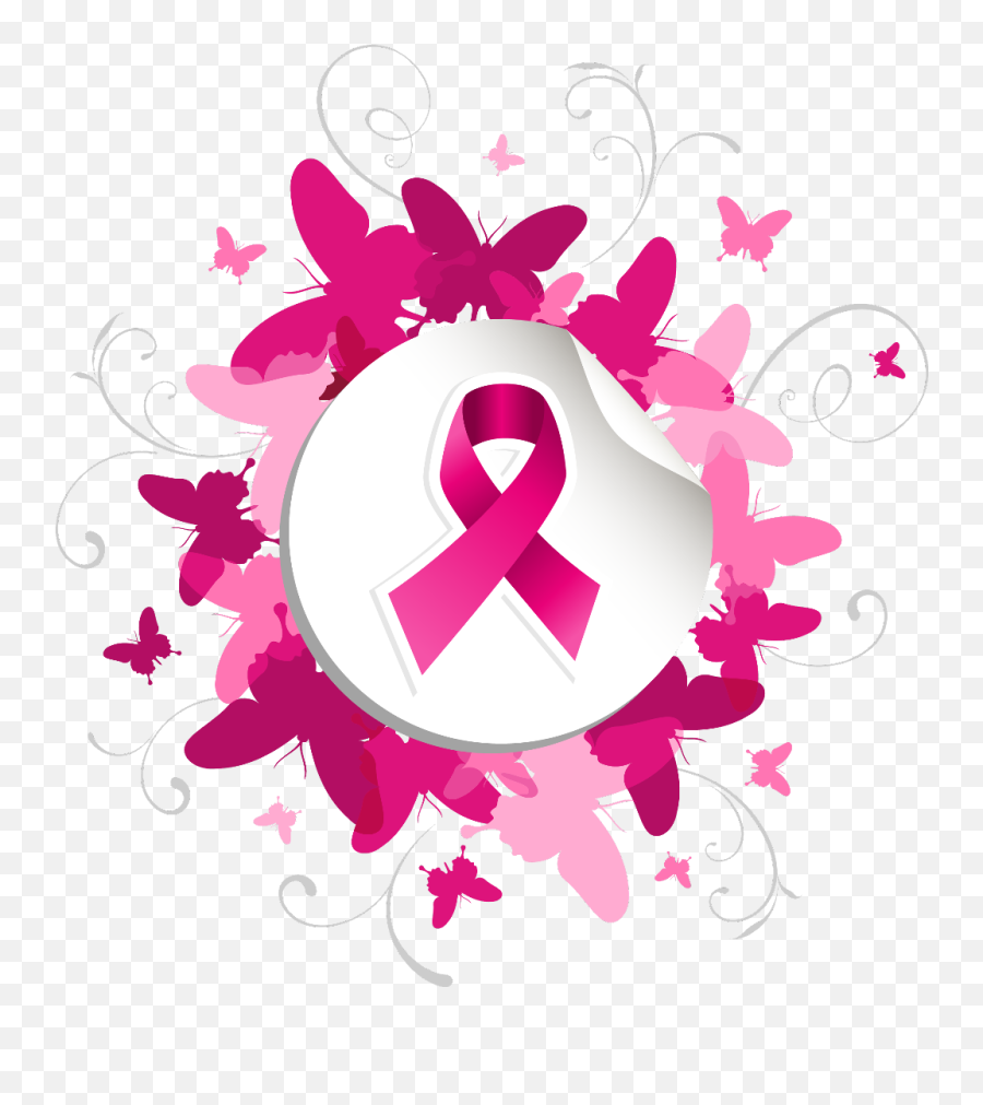 Ribbon Pink Breastcancer Breastcancerawareness - Triple Transparent Background Breast Cancer Png Emoji,Breast Cancer Clipart