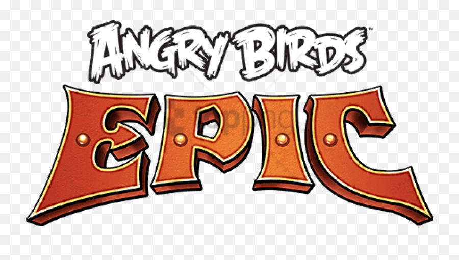Angry Birds Epic - Angry Birds Epic Logo Emoji,Epic Logo