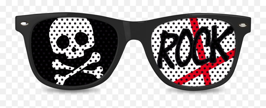 Download Hd Rock N Roll Attitude - Lunette Rock N Roll Emoji,Rock And Roll Png