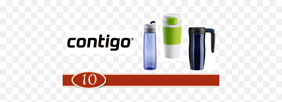 Contigo Water Bottles Travel Mugs - Cylinder Emoji,Bottle Water Logo