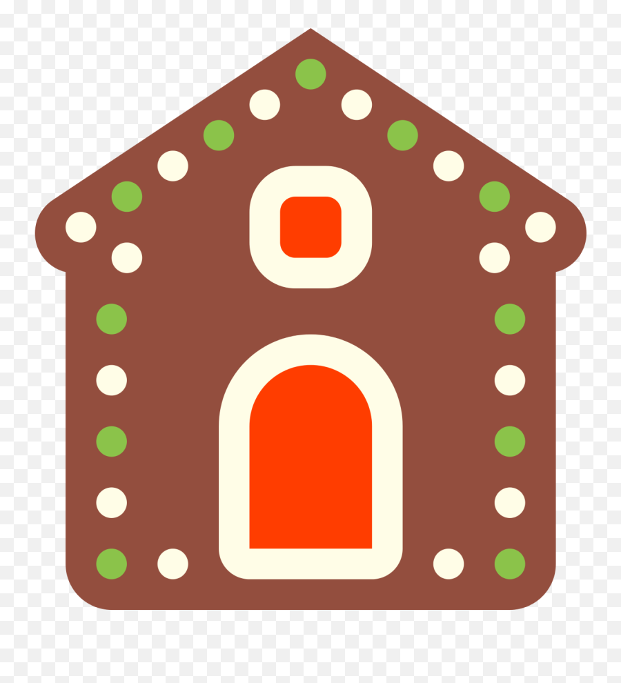 Gingerbread House - Free Gingerbread House Icon Transparent Transparent Gingerbread House Icon Emoji,House Icon Transparent