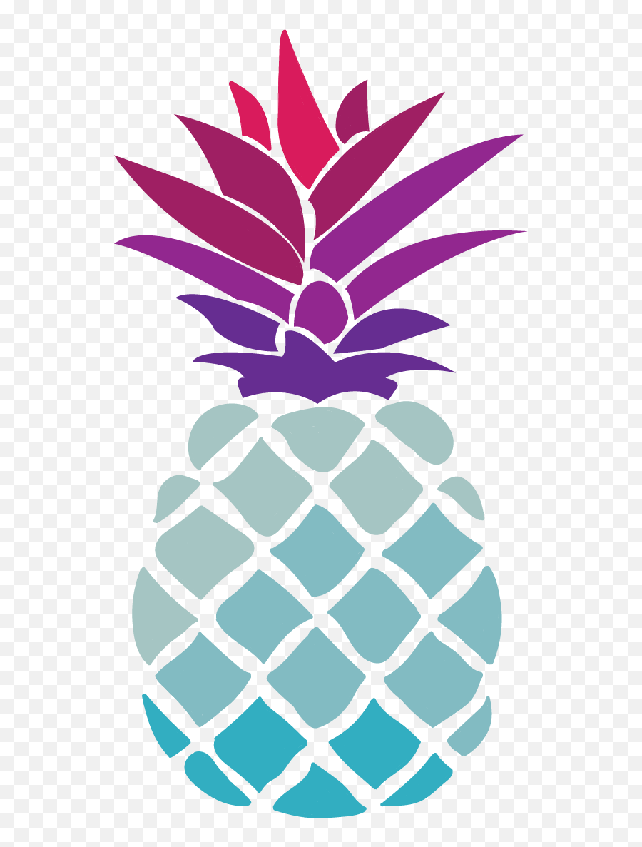 Pineapple Decals Png Image With No - Pineapple Clipart Emoji,Pineapple Transparent