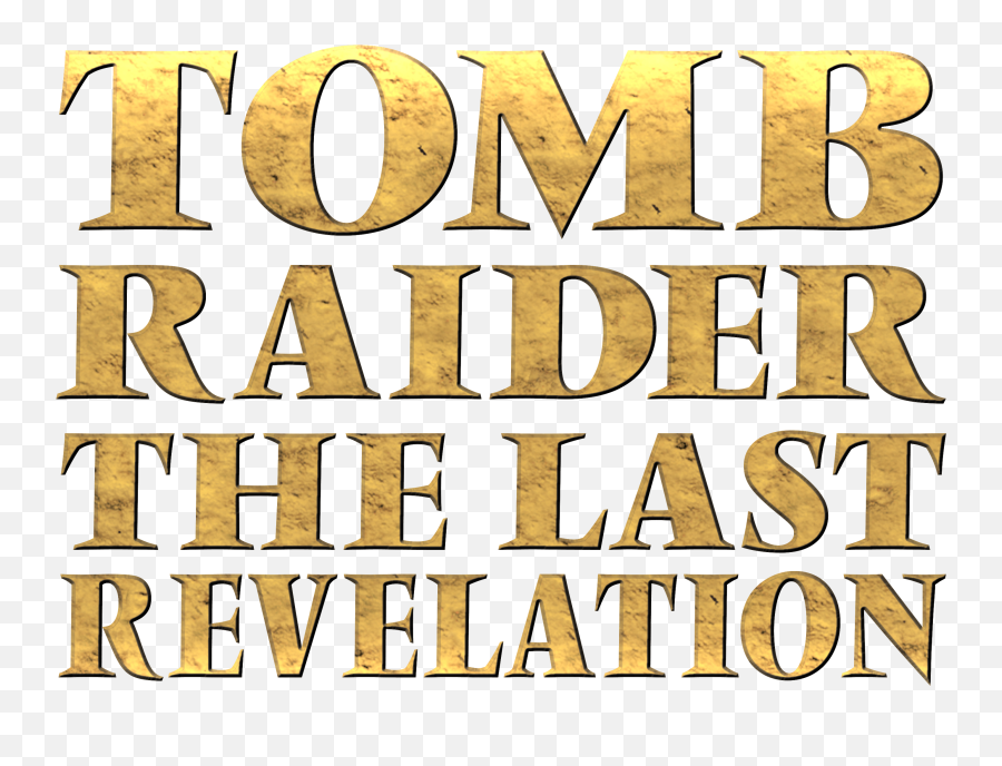 The Last Revelation - Tomb Raider Emoji,Tomb Raider Logo Png