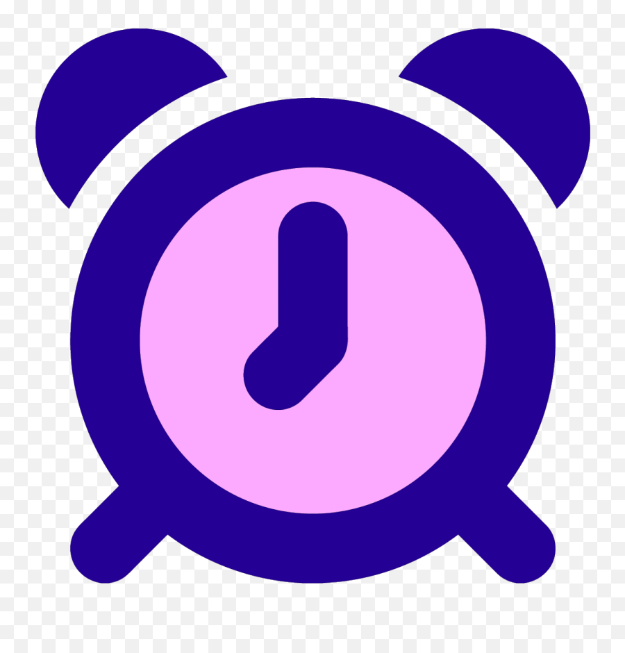 Alarm Clock Basic Clipart Png - Icon Clock Png Iphone Pink Clock Png Transparent Emoji,Clock Clipart