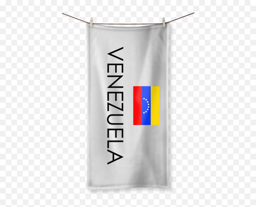 Venezuela Con Bandera Toalla Emoji,Bandera Venezuela Png