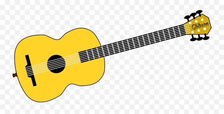 Clipart Guitar Clipart Guitar - String Instruments Clipart Emoji,Guitar Clipart