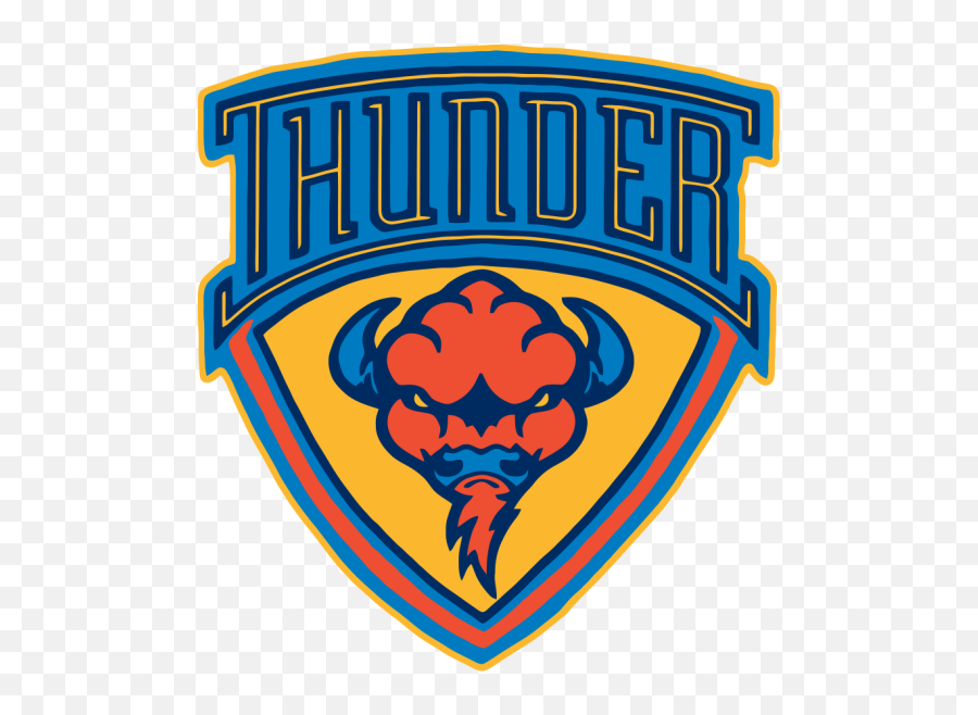 Okc Thunder Logo Jerseys Court - Oklahoma City Thunder Concept Logo Emoji,Okc Thunder Logo