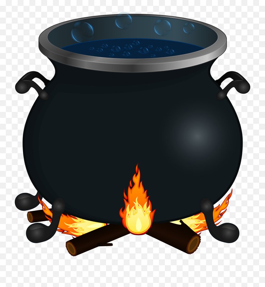 Halloween Cauldron Png Clipart Image Halloween Clipart - Cauldron No Background Emoji,Halloween Clipart Free