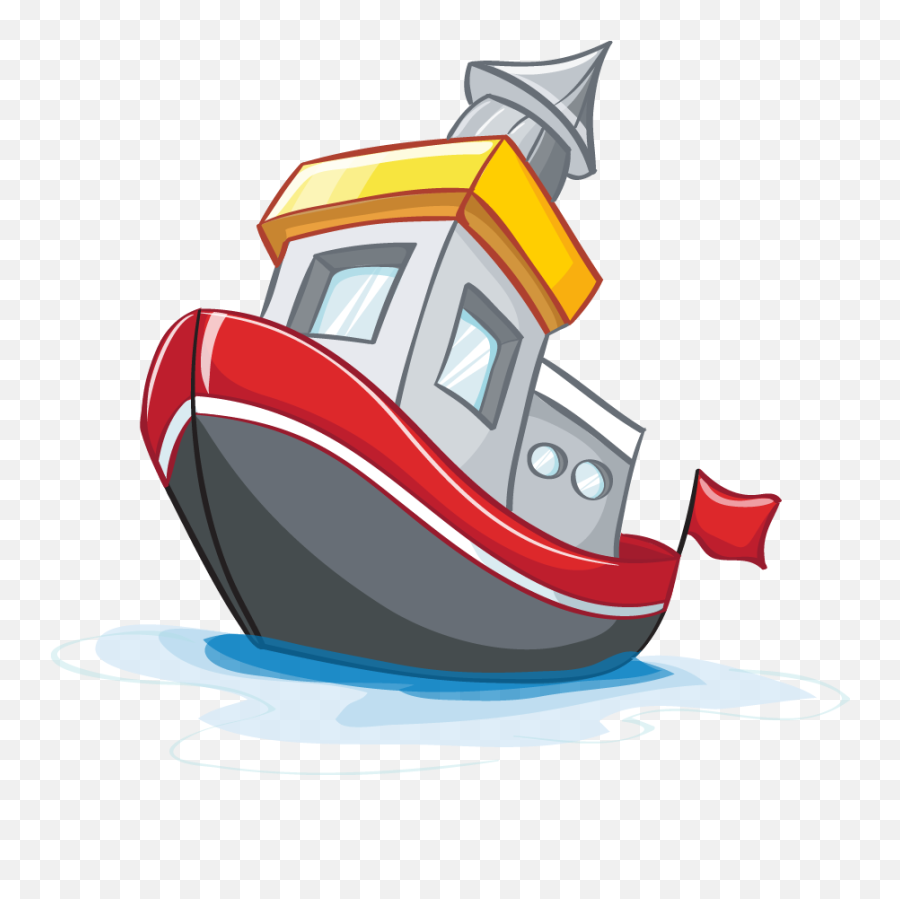 Download Sea Clipart Vector - Cartoon Of Sea Png Image With Cute Cartoon Ship Png Emoji,Sea Clipart