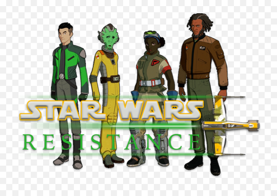 Star Wars Resistance Tv Fanart Fanarttv - Main Characters From Resistance Emoji,Star Wars Resistance Logo