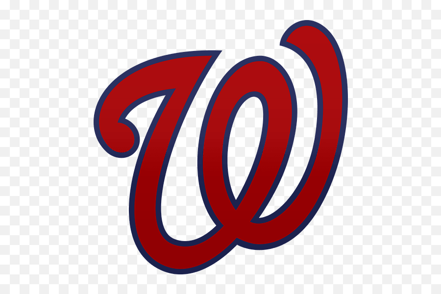 Washington Nationals W Logo Transparent - Washington Nationals Png Emoji,Washington Nationals Logo