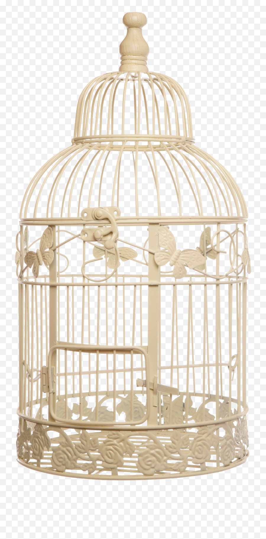 White Bird Cage Png Image - Transparent Background Bird Cage Png Emoji,Cage Png