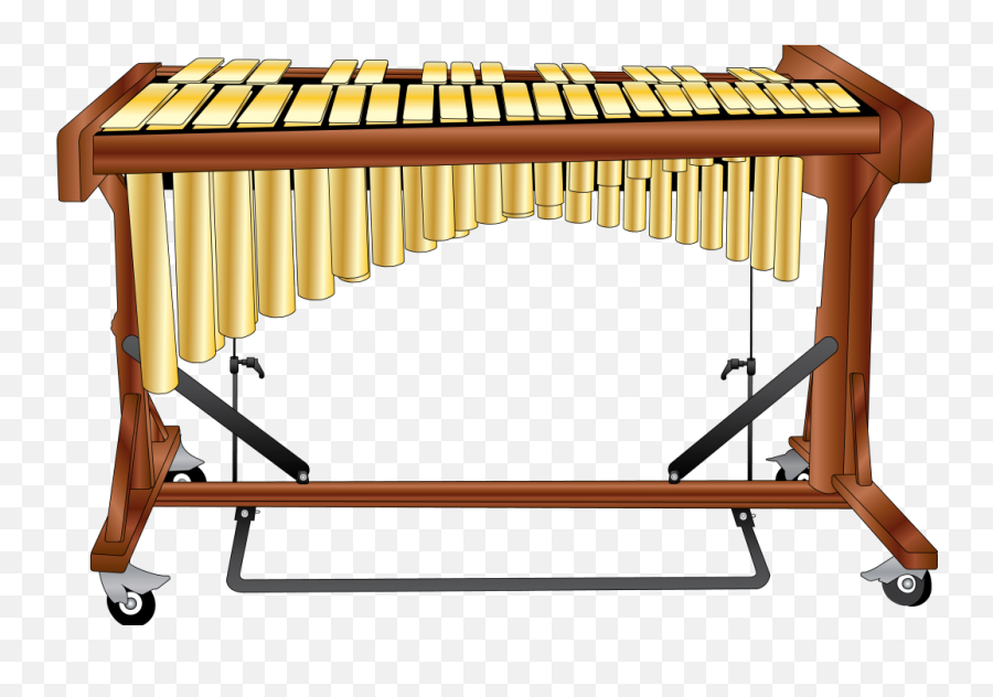Xylophone Clipart Marimba Xylophone - Instrument Marimba Clipart Emoji,Xylophone Clipart