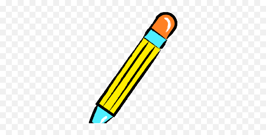 Animated Pencil Drawing Free Download - Pencil Writing Gif Clipart Emoji,Pencil Clipart
