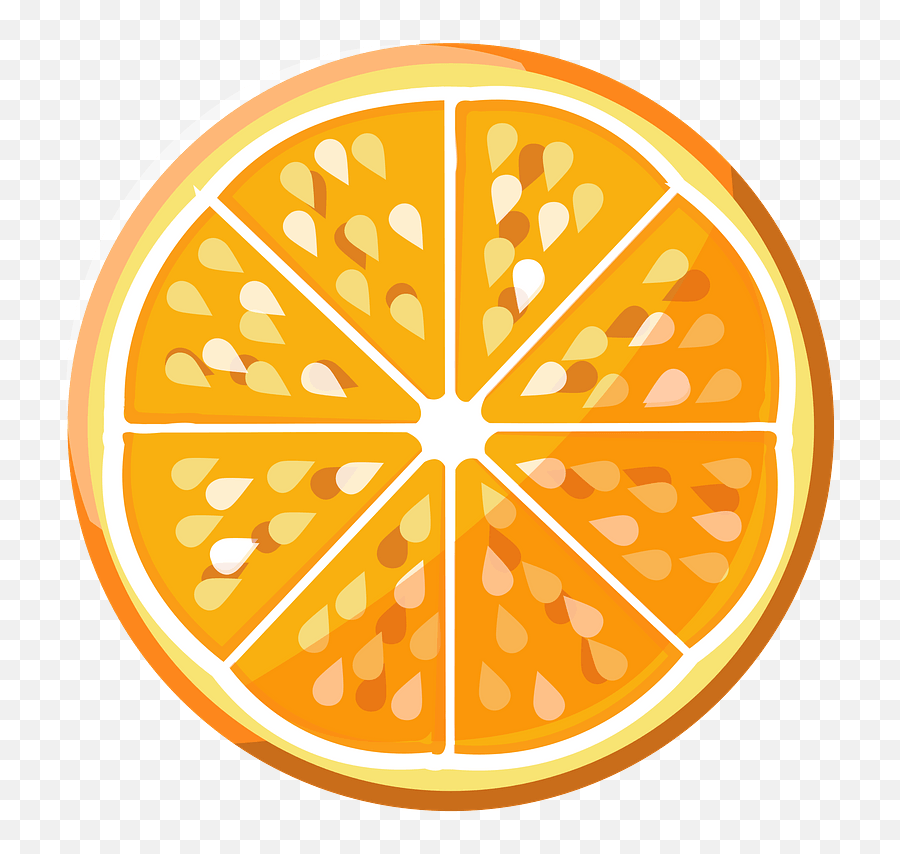 Fresh Orange Clipart Emoji,Orange Clipart
