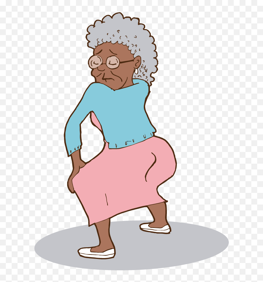 Old Lady Dancing Old Lady Dancing Old Women Lady - Black Old Lady Dancing Emoji,Old Lady Png