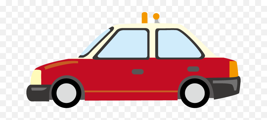 Free Taxi Clipart Clip - Hk Taxi Car Cartoon Emoji,Taxi Clipart